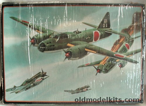 AMT-Hasegawa 1/72 Mitsubishi G4M1 Betty Type 1 MkII Attack Bomber, A-681 plastic model kit